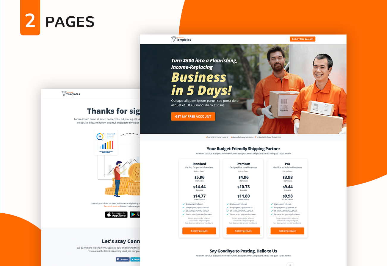 Explore our innovative solutions, coupled with the efficiency of Clickfunnels Templates.